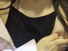 我是你可愛的小貓！長腿妹最愛到外面曝露第三點！美胸也跟著外漏：一定很騷2