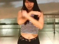 XMM dancing at airport exclusive 100 reblog/note for more