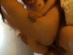 啪啪啪的聲音好大！女生有露臉XD