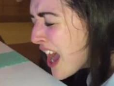 Hubby films wife getting cummed in. #interracial