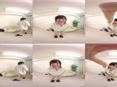 Japanese cutie in 360° 3D VR