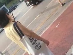 南韓地鐵尾隨抄底偷拍美腿短裙～68