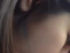 : Bow job in the car Blow* job lol