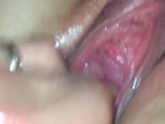 Hubby fisting my hungry cunt. Getting me all juicy to fuck me like the whore I am. ? ?oh man?? let me have some