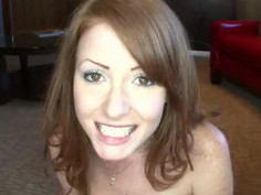 Nikky jerks off a cock and eats the cum at AmateurAllure.com.