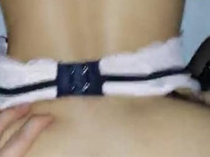 大屁股女朋友性欲强，找来两个兄弟玩4P满足她