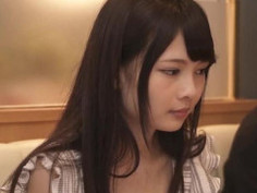 Make jap friend’s gf take off her panty underneath the table