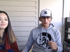 美女與野獸大冷天的大洋屌雞巴摸點神油在陽臺幹極品華裔美眉