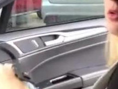 滴滴司机勾搭欧美爽货，随便揉捏拍打，好刺激。 看车牌好像是晋A