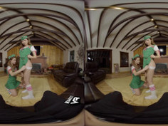 Wankz- Girl Scout Threesome! (VR)