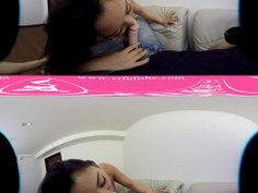 [VR全景] 竊竊私語 喂 哪裏舒服 舔哪裏！