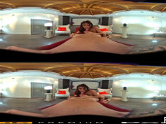 Steroscopic 360 - Adria Rae and Aaron Wilcox Fuck in Virtual World