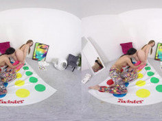 TmwVRnet.com - Lovenia Lux&amp;Sophie Luuna - Hotties play strip twister