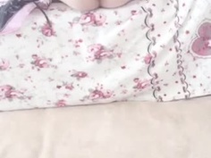 「露出下面是我的興趣」初戀系女神呆萌橘子醬露出第三點！深色饅頭帶點毛 (2)