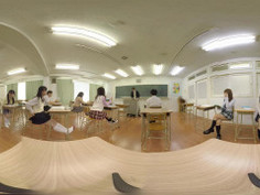 360全景！女子校生の胖次！