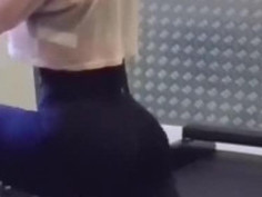 #gym i have just started to go to the gym i am trying hard to get an ass just like this beautiful young lady ps i did ask her if its ok for me to take this vid xxxx had a coffee and a chat after gym xxx
