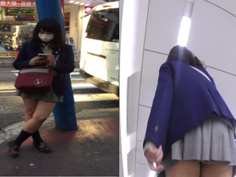 真‧偷拍神人!!不管站著坐著 只要是高中妹內褲顏色都引人遐想 20