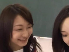 Schoolgirls In Heats Sharing Cock While At Class