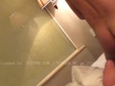 [國語對話自拍]操後門～不要！苗條長髮妹主動騎上去～然後被內射（有影）