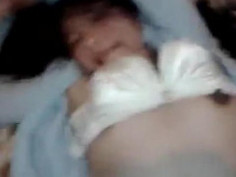 [自拍露臉]爽到叫不出來！把女友綁起來狂操～喘到快不行（有影）