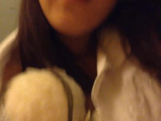 [自拍露臉]『不要動～漏出來了』內射專櫃ＯＬ，下班後就跑來～內射完趕快去沖洗！（有影）