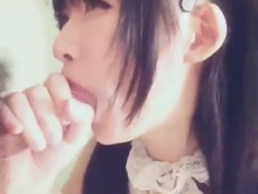 超正網紅呆呆口交視頻再放出 1