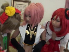 [ZUKO-067] イベント終わりのコスプレイヤーと中出し乱交