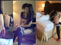 18岁超嫩单纯学妹有点害羞