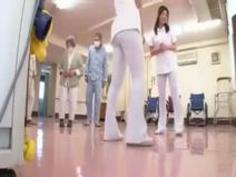 ［スケ下着］透けパンツの看護婦のデカ尻でオナニー「お尻ですか？」我慢汁塗れの変態勃起チンポを極上おっぱいで性処理［藤堂ル