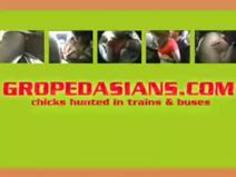 電車内でタイトスカートのOLに痴漢集団が襲い掛かり隠し撮りまでされる