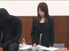 痴漢裁判のスレンダー美巨乳ギャル弁護士が透明人間黒子クンに催眠術中出しレイプされてる衝撃盗撮隠し撮りの素人ギャル強姦