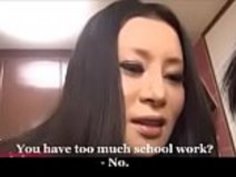 日本のママと若い息子