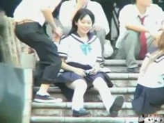 【女子高生個人撮影】制服の女子高生JKの個人撮影隠し撮りパンチラ盗撮プレイがエロい！【pornhub動画】