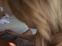 フェラパイズリで痴女責めしてくる金髪ギャルに中出しＳＥＸ！【アダルト無料動画】