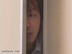 JKの着替えを盗み見してムラムラしてるのがバレてベロキスSEXされたったww