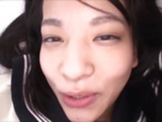 女子高生阿部美香子は吸うとツバメ