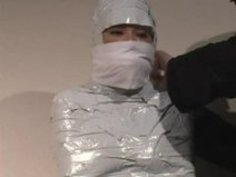 日本人女性はミイラとクリーブは猿轡