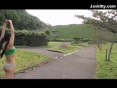 非ヌード柔軟な日本人ティーン