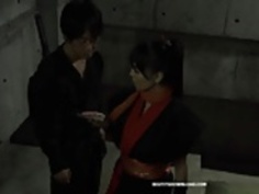 巨乳アジアのサムライガール