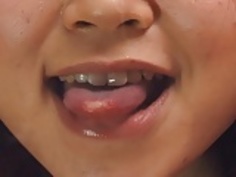 日本人の女の子の舌遊び（2）