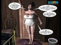 3Dコミック：シックス·ガン·シスターズ。第1話