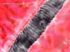 スーパー角質変態の女の子がディルドで自分を釘