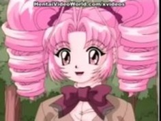 ピンクの髪のヘンタイ十代のオナニー