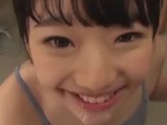 【姫川ゆうな】かわゆい顔してえげつない口技でフェラするロリ顔少女