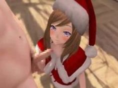 【ギャルエロアニメ】巨乳のギャルの、エロアニメラブラブコスプレプレイ動画。