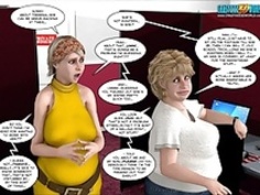 3Dコミック：無実の崩壊。エピソード23