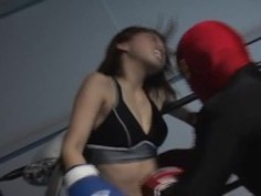 女の混合ボクシング