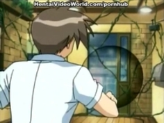 厄介なアニメでオーガズムを持つ少女の入札クソ