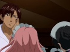 巨大なtitted変態メイドの乗り物とjizzedます