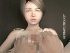 Busty 3D hentai babe gets tits fucked